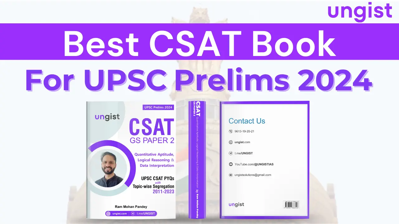 Best CSAT Book For UPSC Prelims 2024