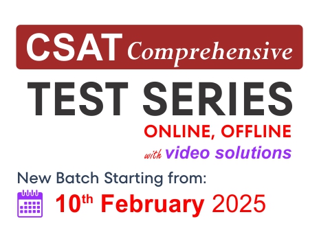 CSAT Comprehensive Test Series 2025